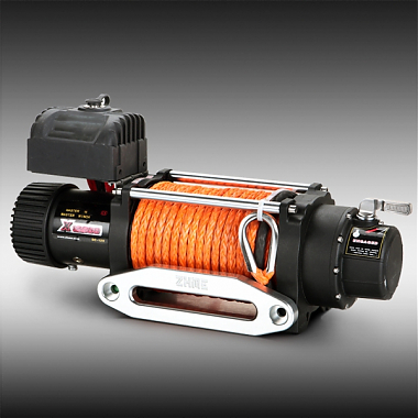 Лебедка автомобильная MASTER WINCH X12500S - 12v (тяговое усилие до 5670 кг.) с синтетическим тросом