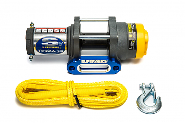 Лебедка электрическая для квадроцикла (ATV) Superwinch Terra 25 SR c синтетическим тросом