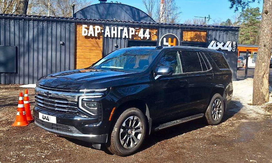 CHEVROLET ТАНОЕ LT Черный, рестайлинг 2025