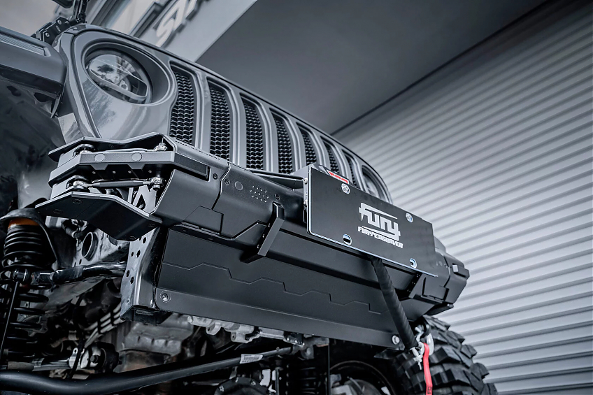 Передний силовой бампер FURY серии Awaken для Jeep Wrangler JL