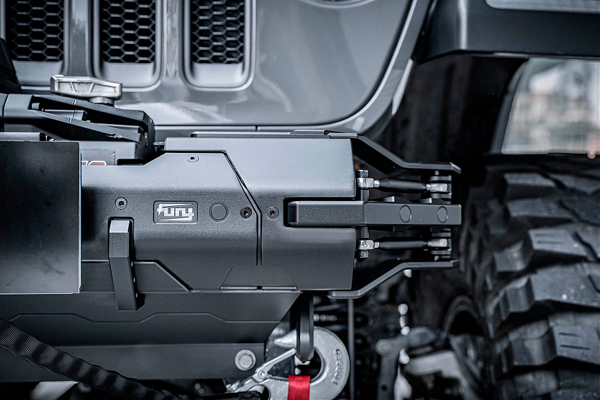 Передний силовой бампер FURY серии Awaken для Jeep Wrangler JL