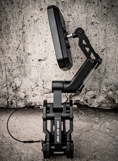 Замки капота с зеркалом FURY серии Awaken алюминиевые для Jeep Wrangler JL